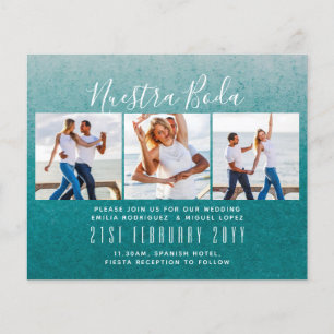 Nuestra Boda Photo Collage Mariage INVITE