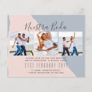 Nuestra Boda Photo Collage Mariage INVITE