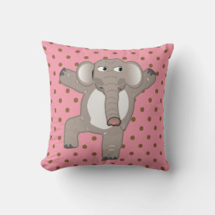 NUISÈTE ÉLÉPHANT MIGNON CHAMBRE ENFANT COUSSINS RO