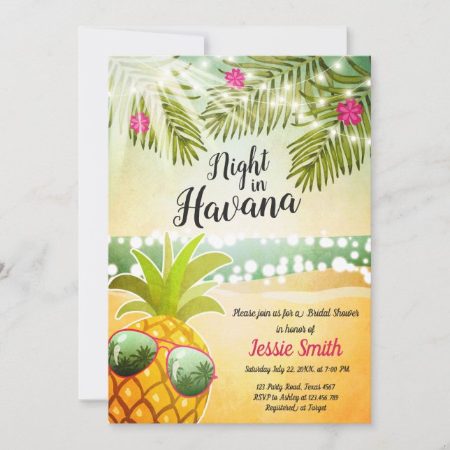 Nuit à La Havane Invitation À La Douche Nocturne (Devant)