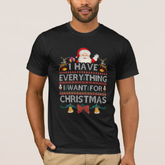 nuit avant Noël t-shirt J'ai tout