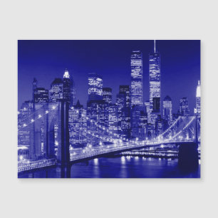 Nuit bleue de New York City
