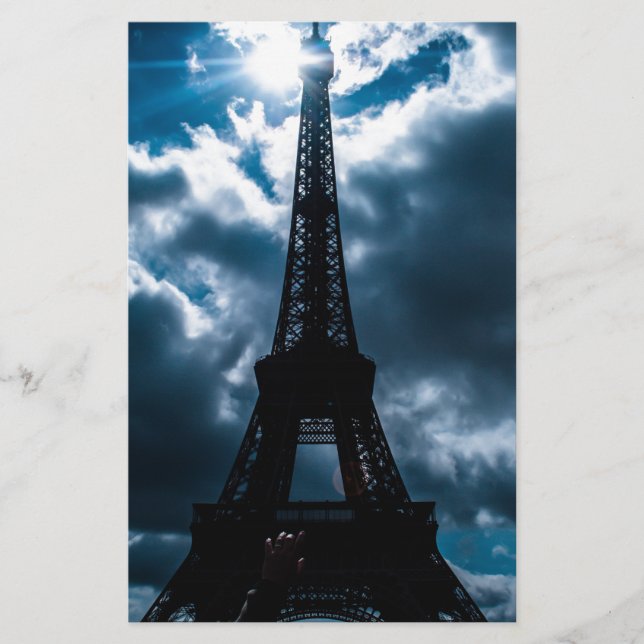 Nuit bleue Tour Eiffel (Devant)