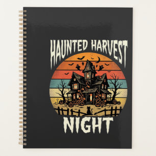 Nuit de citrouille hantée d'Halloween