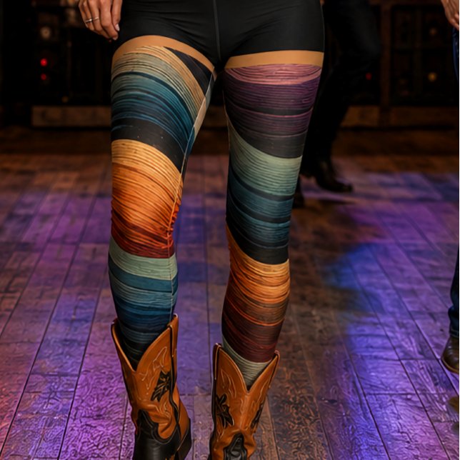 "Nuit de DATE" - LEGGING DE VÊTEMENTS ACTIFS (Créateur téléchargé)