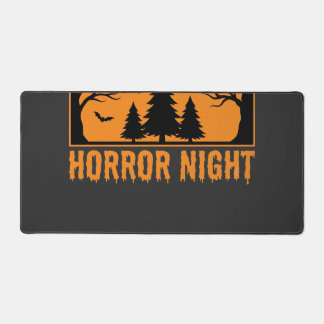 Nuit de l'horreur d'Halloween Forêt Fantôme Rétro
