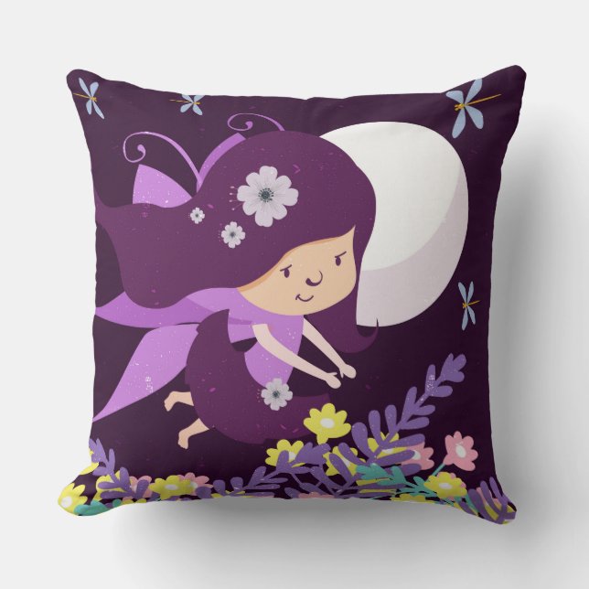 Nuit De Magique Coussin décorative (Recto)