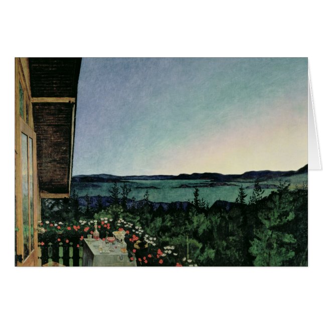 Nuit d'été, 1899 (Devant horizontal)