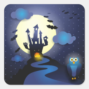 Nuit d'Halloween, autocollant