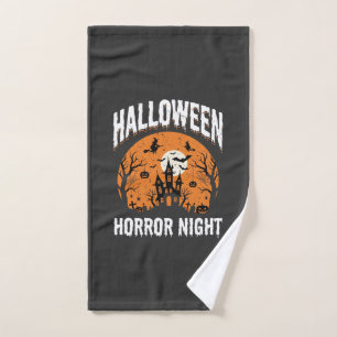 Nuit d'Horreur d'Halloween Château Hanté Vintage