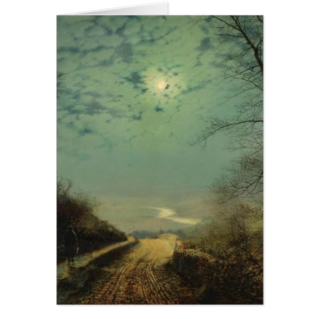 Nuit éclairée par la lune (Devant)