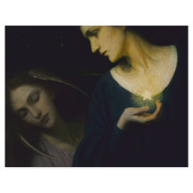 "Nuit et sommeil de sa fille" Scrapbook Papier