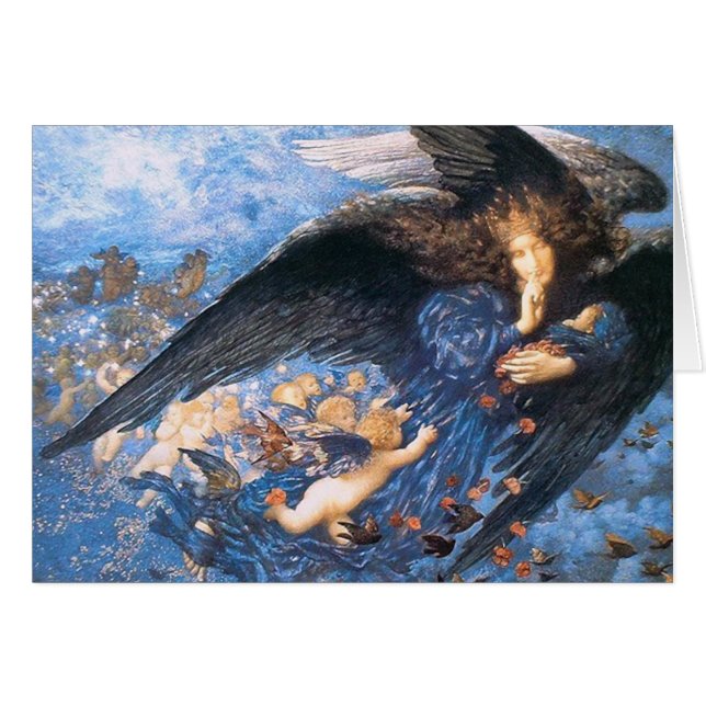 Nuit et son train d'étoiles - Edward Robert Hughes (Devant horizontal)