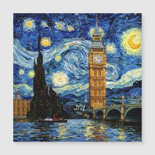 Nuit étoilée Big Ben Londres Angleterre