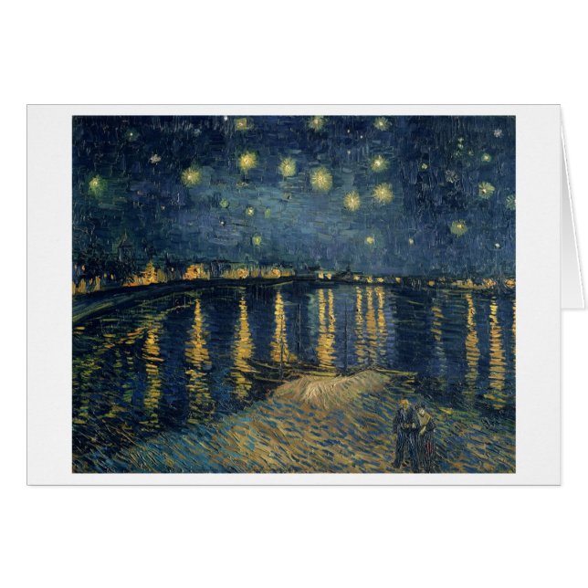 Nuit étoilée de Vincent van Gogh | au-dessus du (Devant horizontal)