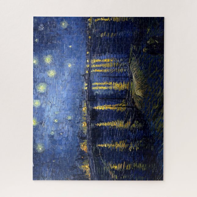 Nuit étoilée de Vincent van Gogh de puzzle (Vertical)