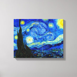 Nuit étoilée par Van Gogh Belle toile d'art Imprim