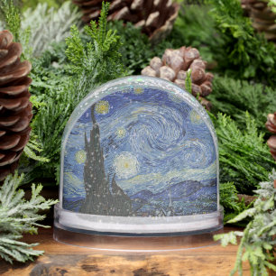 Nuit étoilée, peinture à l'huile, Vincent Van Gogh