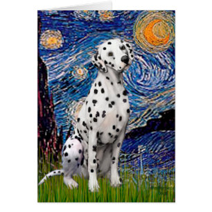 Nuit étoilée (verticale) - Dalmatien