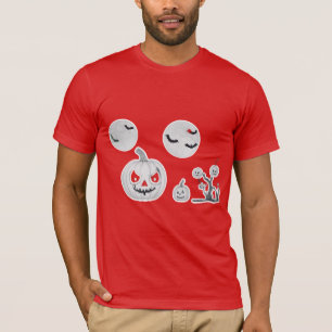 "Nuit hantée : Design de T-shirt d'horreur"