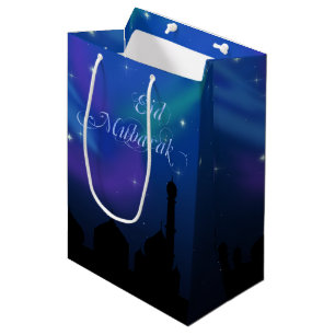 Nuit magique d'Eid - sac moyen de cadeau