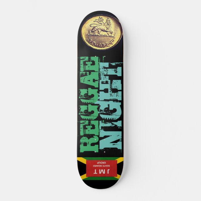 NUIT REGGAE Skateboard (Recto)