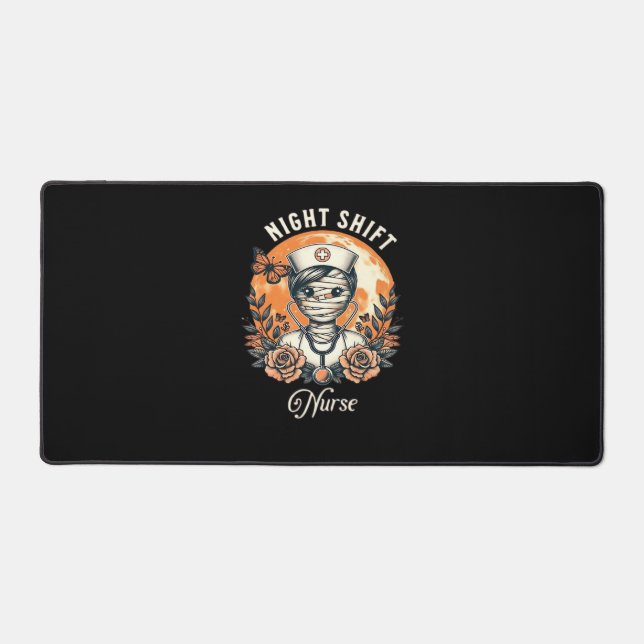 Nuit Shift Nurse maman Halloween Healthcare Flora (Recto)