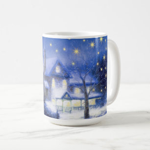 Nuit Silencieuse. Mug cadeau de Noël