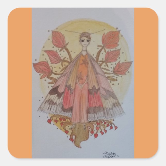 Nuit, Stickers Cheri (Devant)