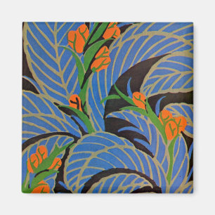 Nuit tropicale Art déco - Magnet