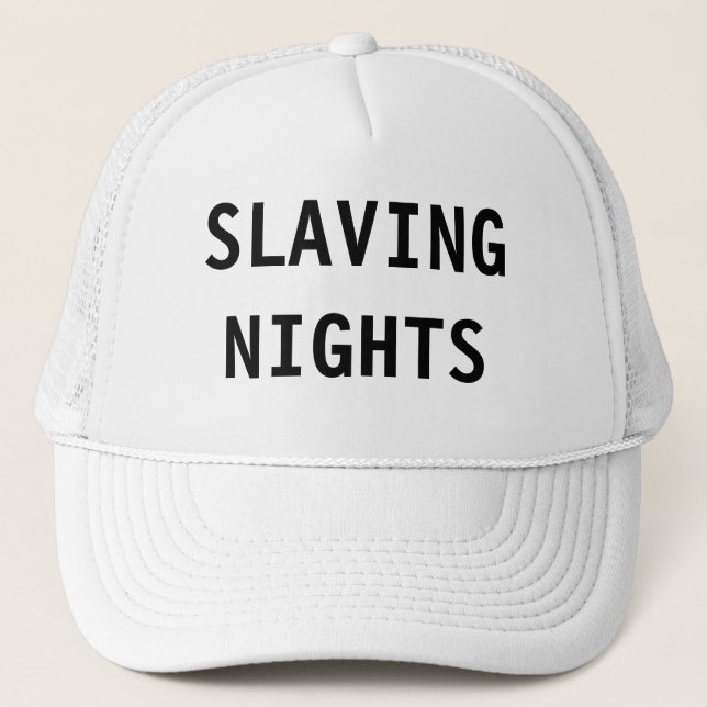 Nuits casquettes d'esclavage (Devant)