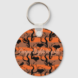 Nuits Flippantes à tous Porte-clés thème orange