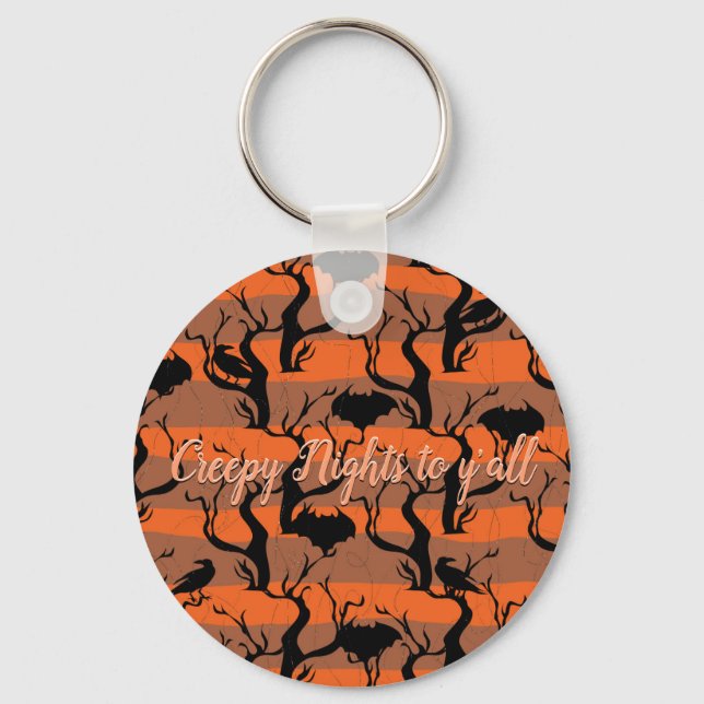 Nuits Flippantes à tous Porte-clés thème orange (Recto)