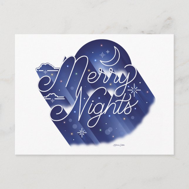 Nuits Joyeuses / Carte Postale (Devant)