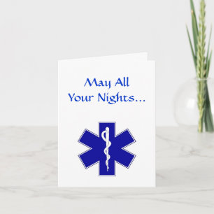 Nuits silencieuses ! - Carte de voeux de vacances