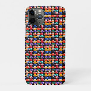 Numbers Coloured Eightballs, iPhone 11 Coque