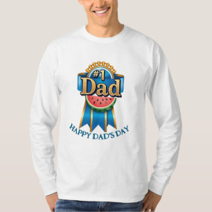 Numéro 1 Papa - Fête du papa T-shirt personnalisé