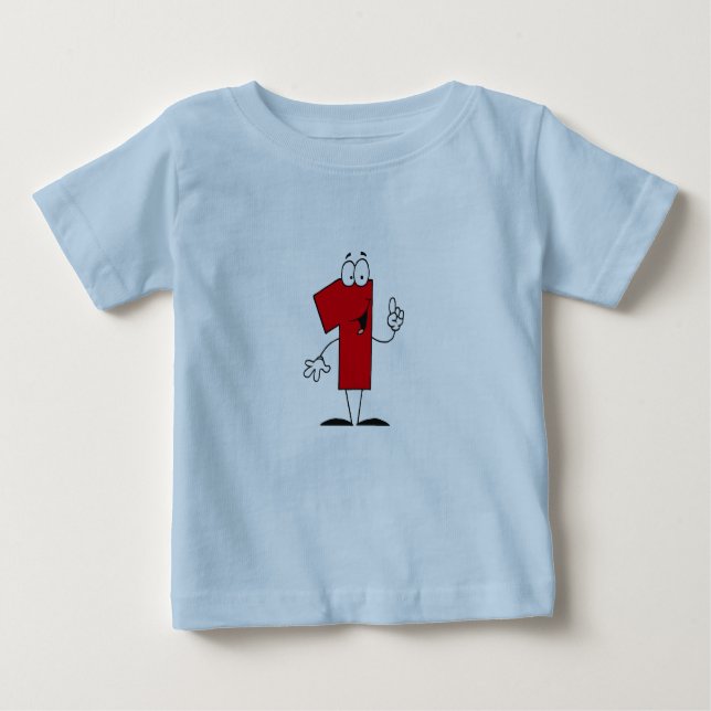 Numéro 1er Anniversaire T-shirts et cadeaux (Devant)