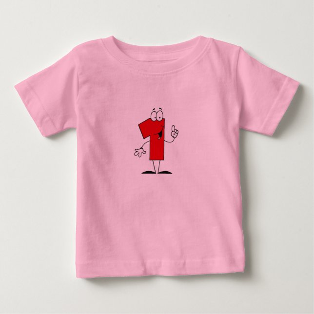 Numéro 1er Anniversaire T-shirts et cadeaux (Devant)
