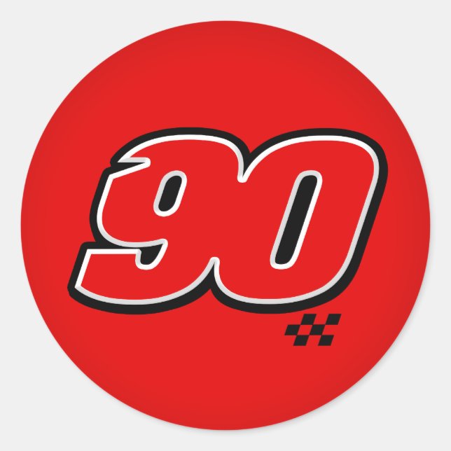 Numéro 90 - Sticker (Devant)
