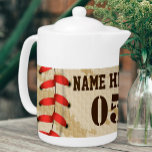 Numéro de base-ball Vintage personnalisé Rétro<br><div class="desc">Personnalisé vintage nom de baseball numéro design rétro peut être bon pour vous si vous aimez Baseball. Ou cela pourrait être un grand cadeau pour ceux qui aiment le baseball.</div>