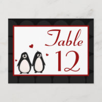 Numéro de la carte Penguin Love Couple Mate pour L