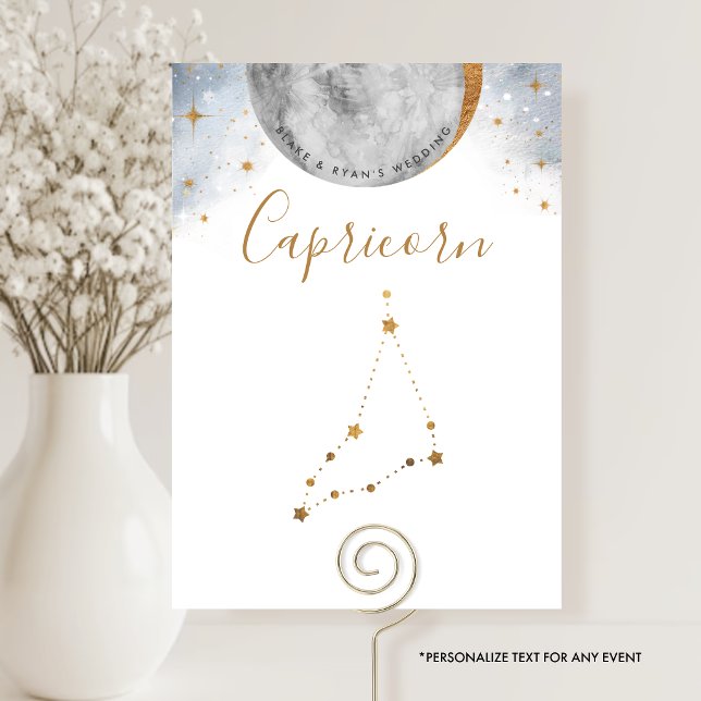 Numéro de la Table Céleste, Constellation du Capri (Créateur téléchargé)