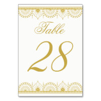 Numéro de la table indienne Patten | Couleur modif