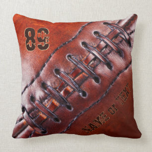 Numéro de maillot, Coussin de football vintage coo