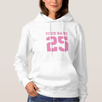 Numéro de maillot de football personnalisé sweat -