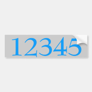 Numéro de maison Sticker modifier le texte