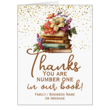 Numéro de Merci activé dans notre livre BIG