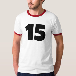 Numéro de sport personnalisé T-shirt