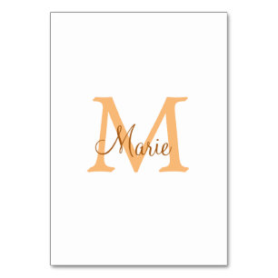 NUMÉRO DE TABLE